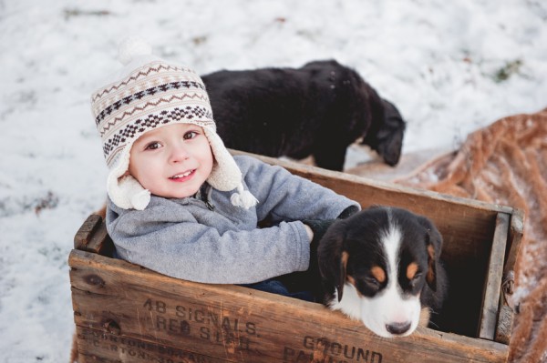 © Custom by Nicole Photography | Daily Dog Tag | boy and his-dog