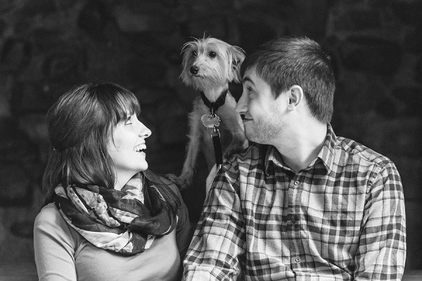 © Maria Sharp Photography | engagement-photos-with-dog, 