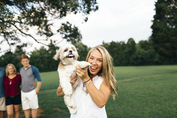 © Erin Morrison Photography | Shih Tzu Maltese, family portraits with dog, girl and her little dog, on location lifestyle photography