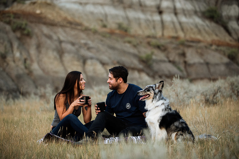 Dog-Friendly Engagement Photos In Big Muddy Valley - Daily Dog Tag