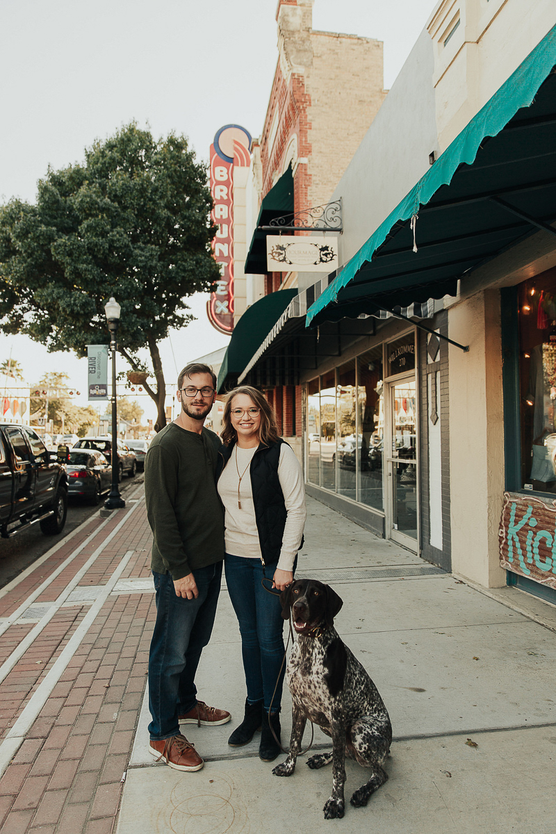 dog-friendly engagement session, Joshua and Parisa | Austin Wedding Photographer and Videographer